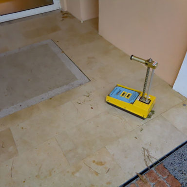 Détection de fuite sous dalle et carrelage