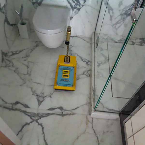 Détection de fuite sous dalle et carrelage