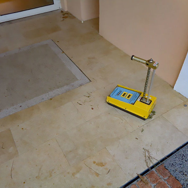 Détection de fuite sous dalle et carrelage