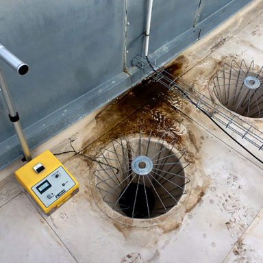Mesure d'humidité en toiture