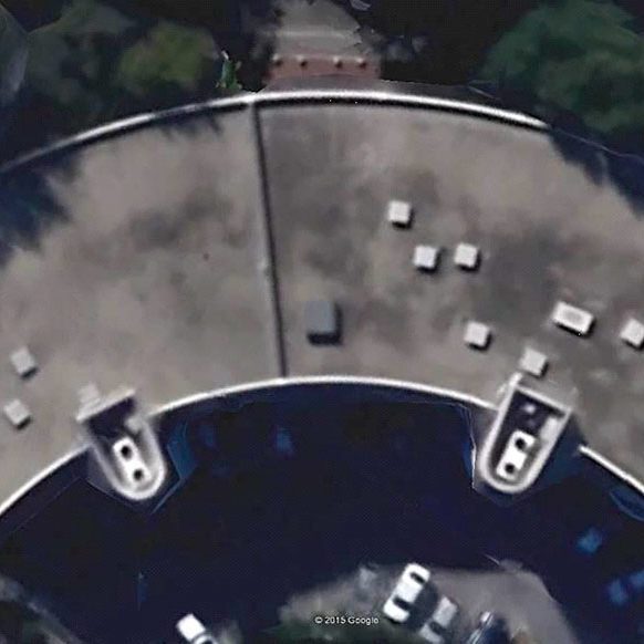 Toiture-terrasse gravillonnée avec membrane bitume